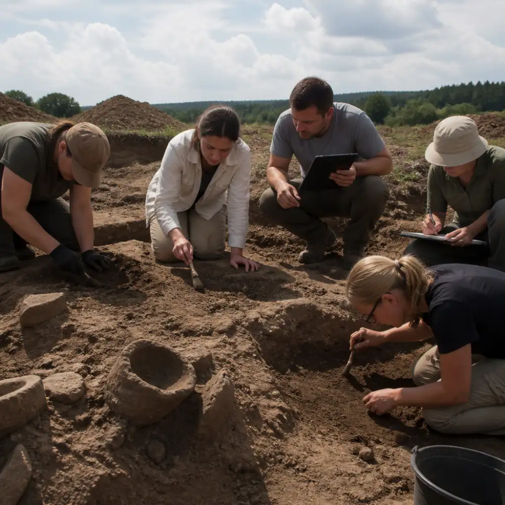 archeologie šumperk