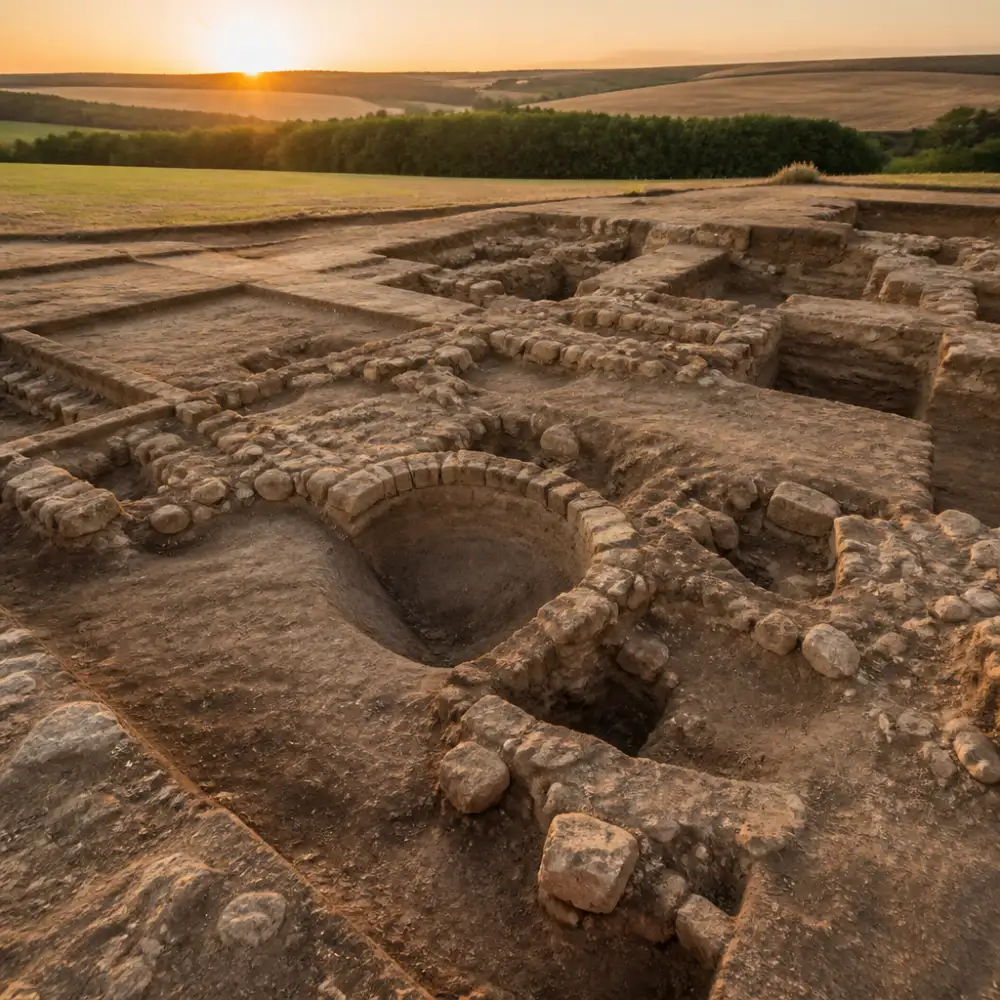 všestary archeologie