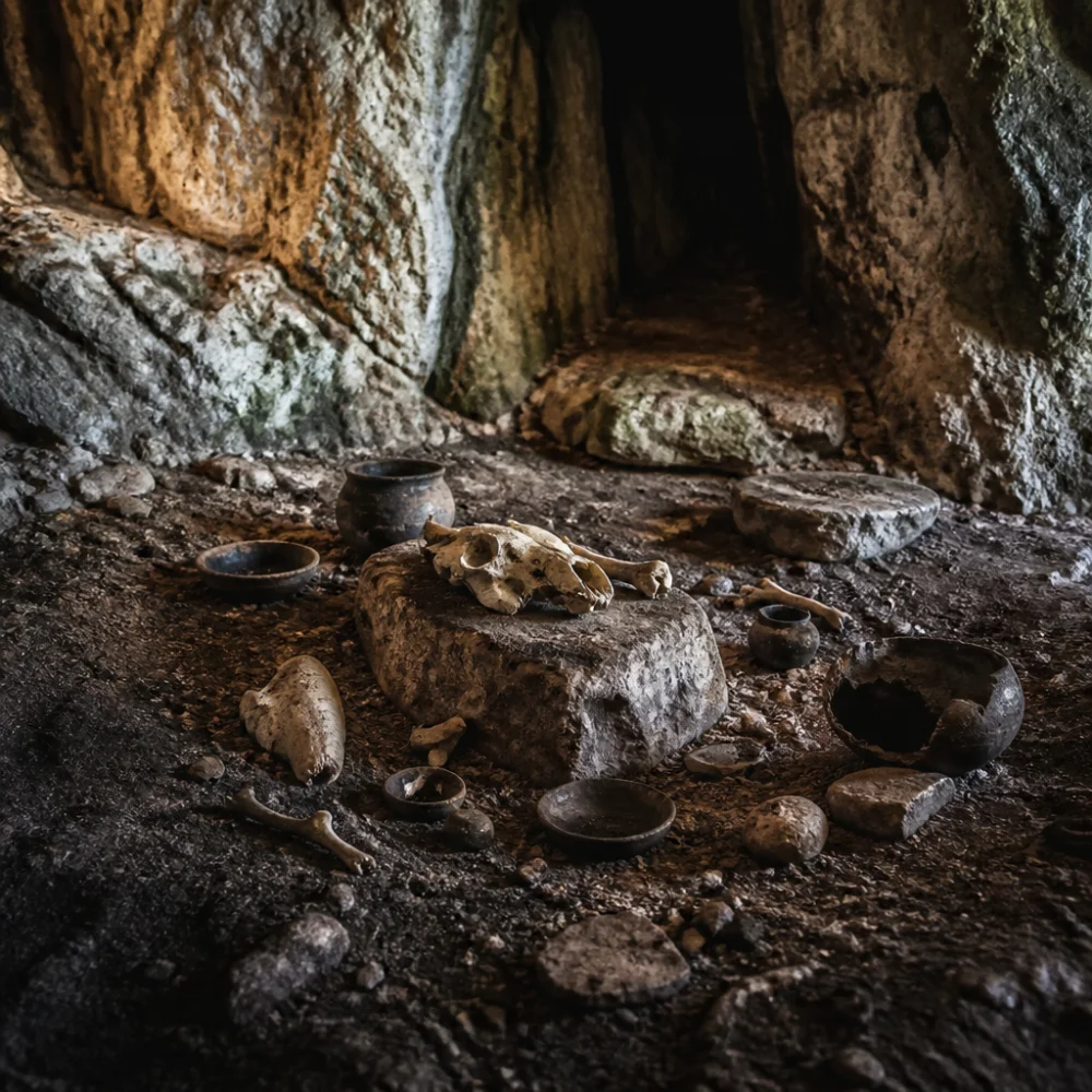 býčí skála archeologie