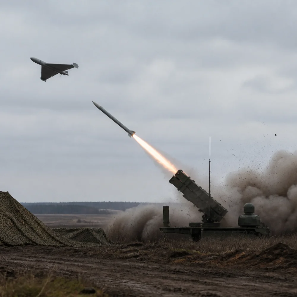 rusky dron polska raketa