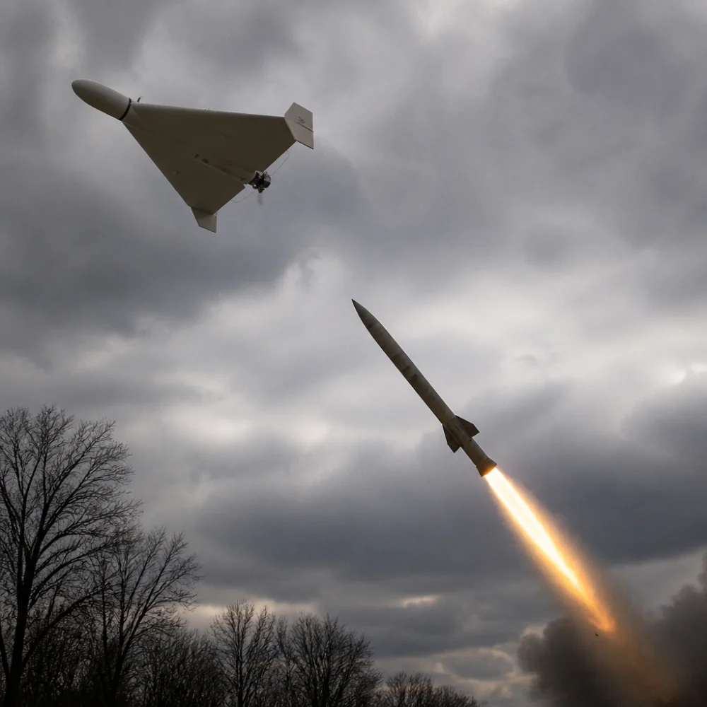 Rusky Dron Polska Raketa